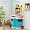 Blue Corner Play Kitchen for Kids with 113 Accessories Ages 3+